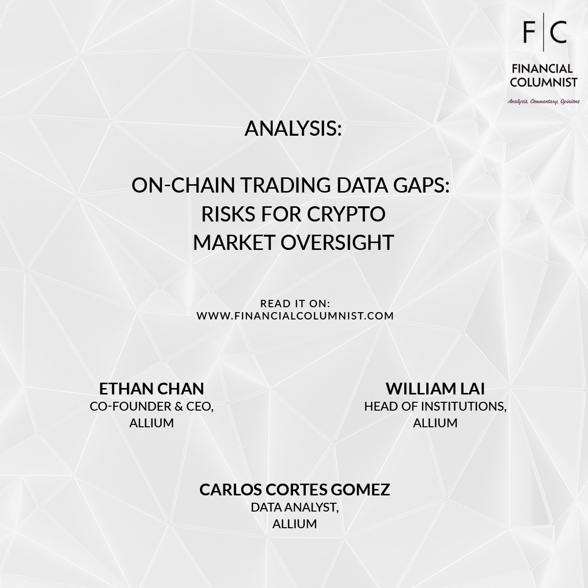On-Chain Trading Data Gaps: Risks for Crypto Market Oversight